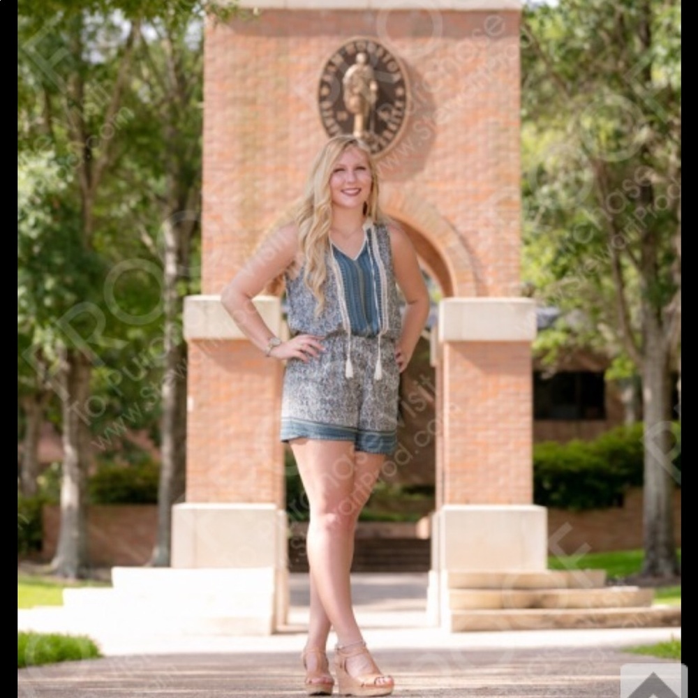 She & Sky Romper